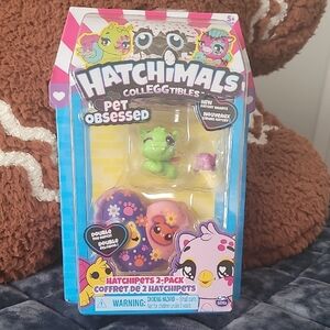Hatchimals Pet Obsessed 2-Pack - Green and Pink